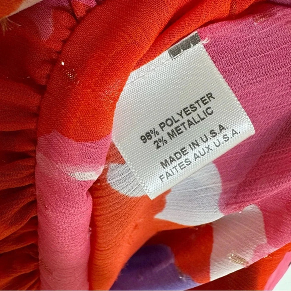 Misa Devon Floral Off Shoulder Mini Dress in Poppy Love Size S NWT - Picture 6 of 12